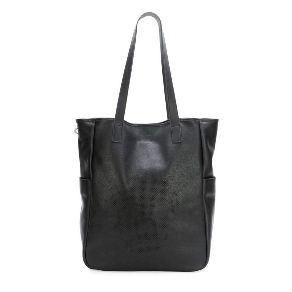 AUTHENTIC Alexander McQueen Perforated Skull Tote